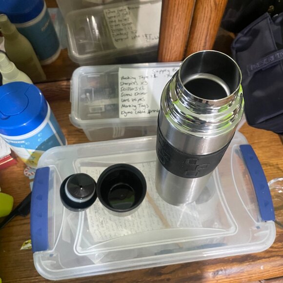 Sharper Image Stainless Steel Thermos - Picture 2 of 2